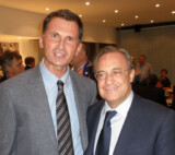 Prof. Dragan Primorac with Mr. Florentino Pérez Rodríguez