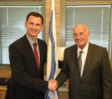 Dragan Primorac meets with the Israeli Minister of Science, Technology and Space