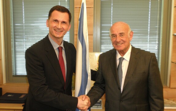 Dragan Primorac meets with the Israeli Minister of Science, Technology and Space
