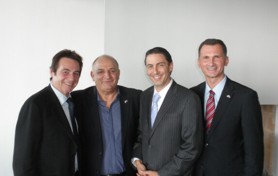 Prof. Dragan Primorac and Yitzhak Tshuva met with the U.S. Deputy Assistant Secretary for Energy Diplomacy Amos Hochstein