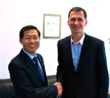 Prof. Dragan Primorac and Ambassador of the Republic of Korea to  Croatia HE Hyung-won