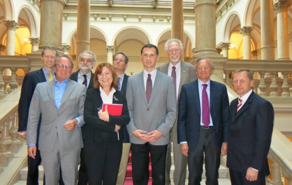 Professor Primorac, Professor Fass and colleagues visited the Croatian Academy of Sciences and Arts