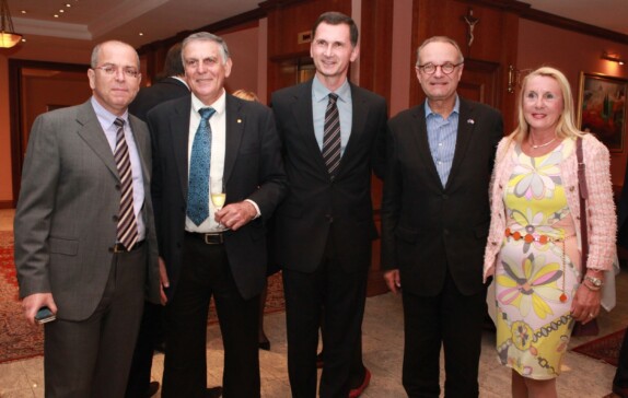 Wellcome reception in honor of professor Dan Shechtman, Nobel prize Laureate in chemistry 2011.