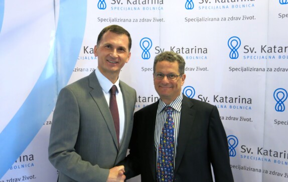 Prof. Primorac met with Prof. Daniel Fass, advisor of U.S. President Barack Obama